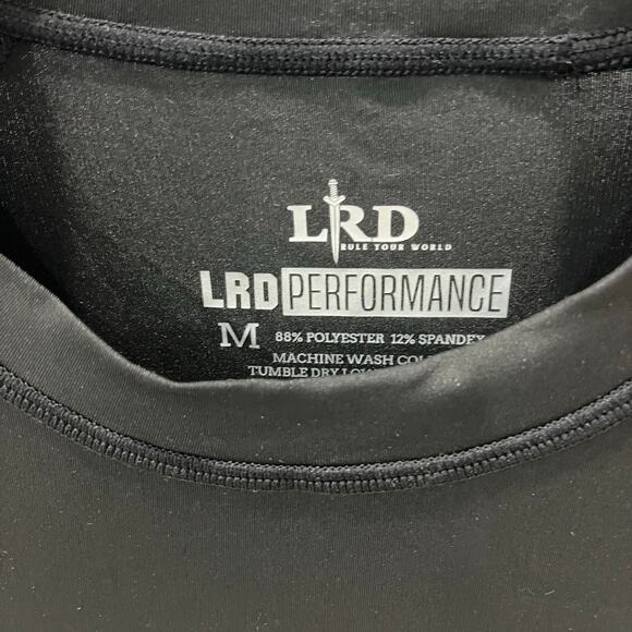 LRD Performance Women's MD Black Rash Guard UPF 50 Active Swim Shirt - Picture 3 of 4